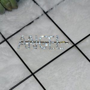 ANGEL  Rhinestone Statement Hair Pin